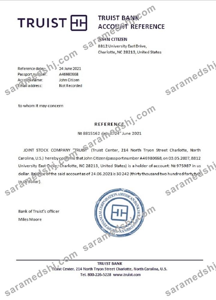 USA_Truist bank_reference